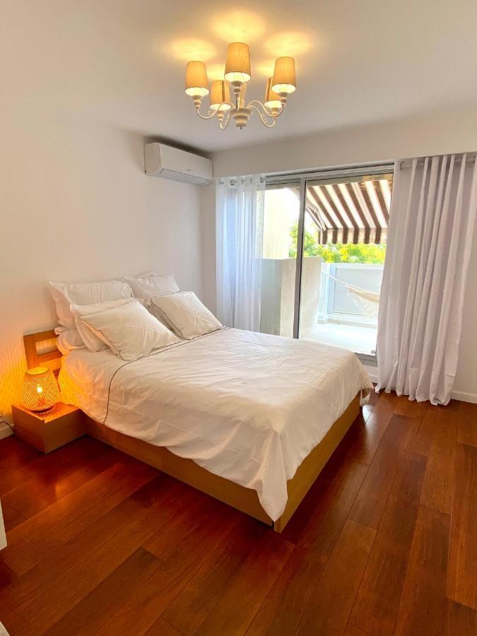 Appartement Luxe - 3 Pieces Avec Vue Mer, Piscine Et Tennis Niza Exterior foto