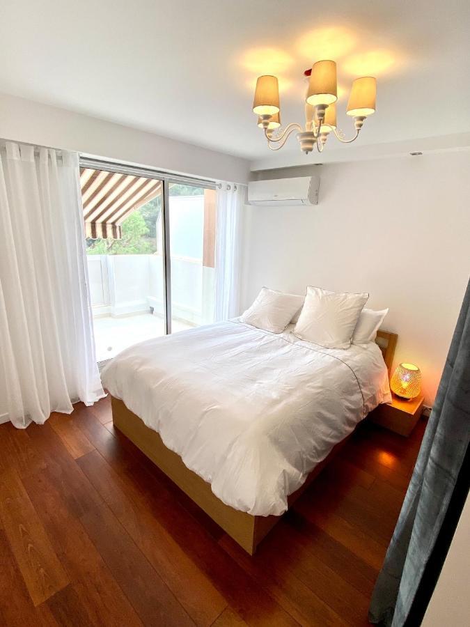 Appartement Luxe - 3 Pieces Avec Vue Mer, Piscine Et Tennis Niza Exterior foto