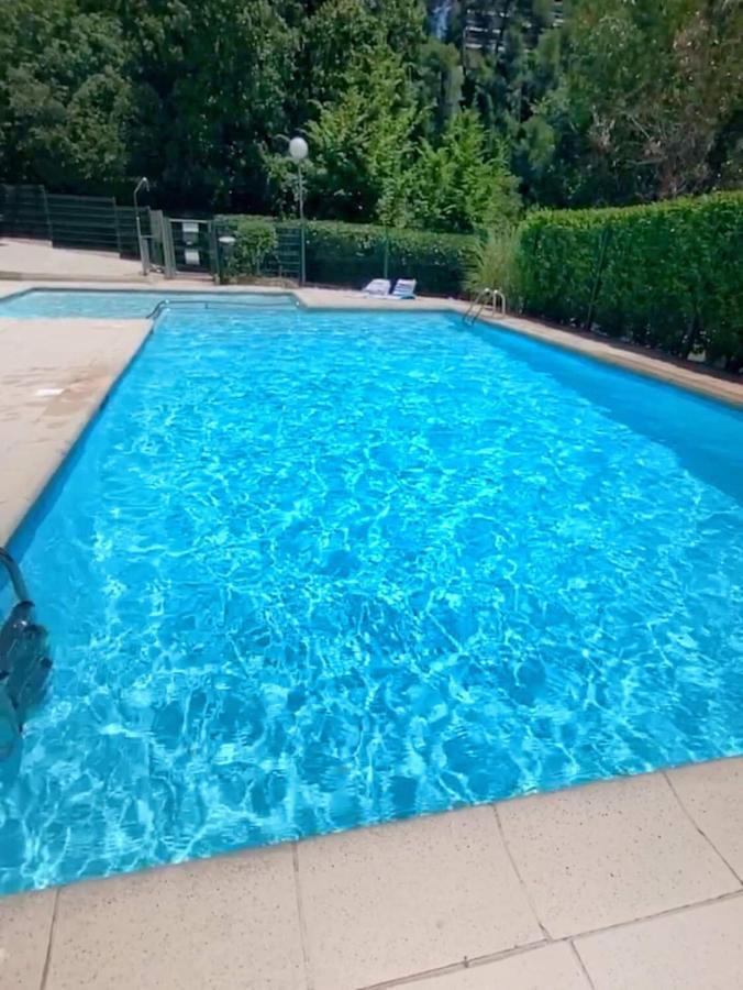 Appartement Luxe - 3 Pieces Avec Vue Mer, Piscine Et Tennis Niza Exterior foto