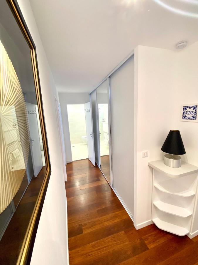 Appartement Luxe - 3 Pieces Avec Vue Mer, Piscine Et Tennis Niza Exterior foto