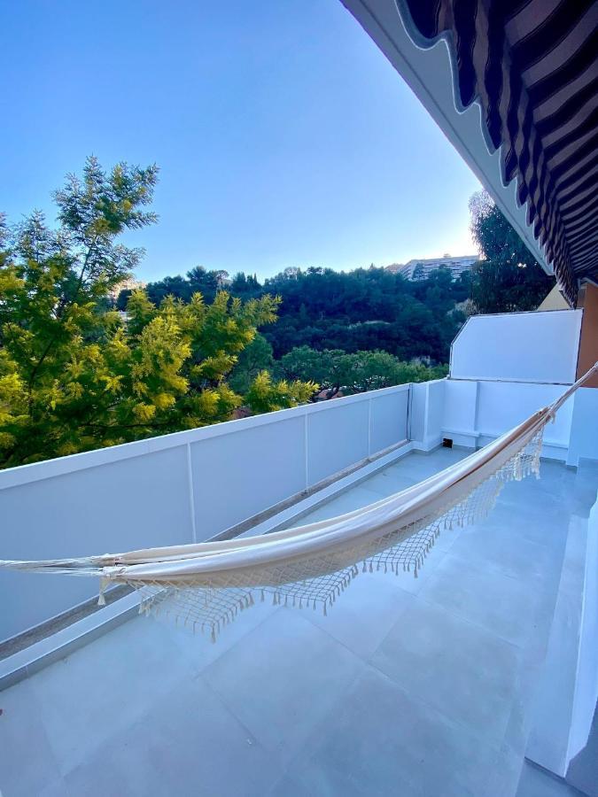 Appartement Luxe - 3 Pieces Avec Vue Mer, Piscine Et Tennis Niza Exterior foto